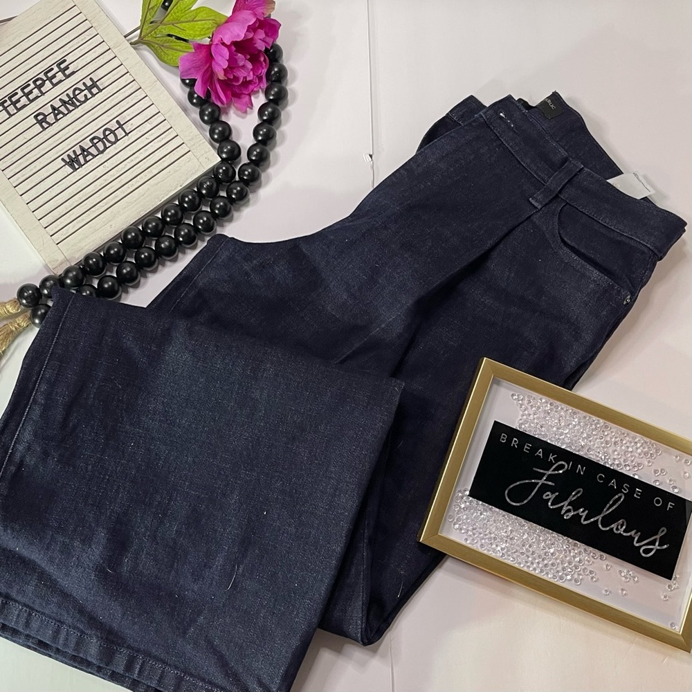 Banana Republic wide leg trouser jeans SIZE 10